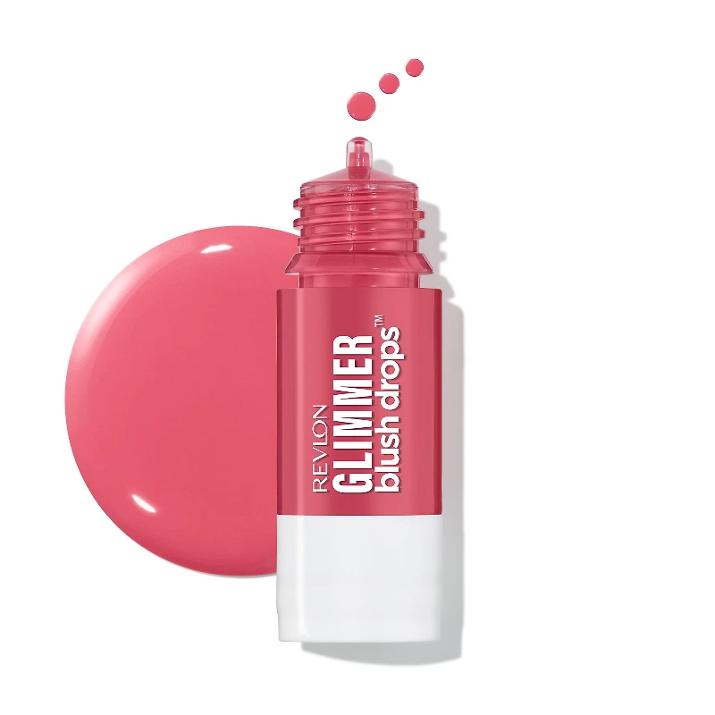 REVLON GLIMMER BLUSH DROPS IT OVE in Pink