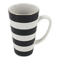 HOMETRENDS TALL LATTE MUG in Black
