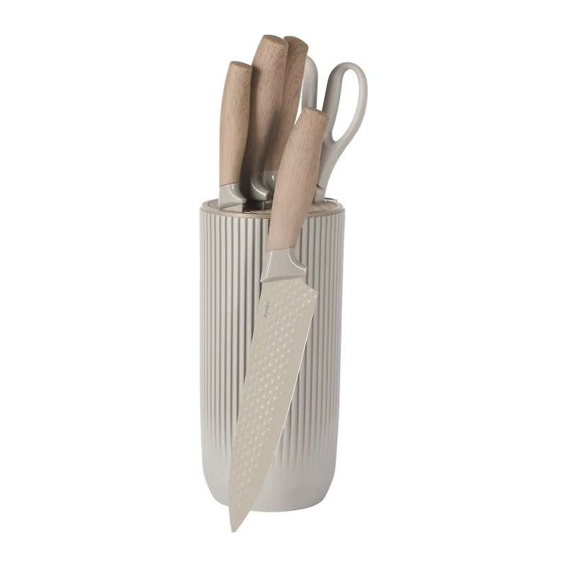 OSTER KNIFE SET W RND STAND