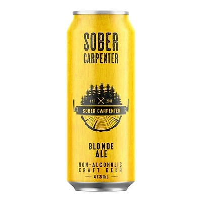 Sober Carpenter Non-Alcoholic Craft Beer - Blonde Ale - 473ml