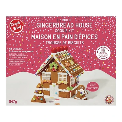 Create-a-Treat Gingerbread House Cookie Kit - 847g