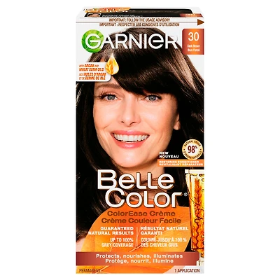 Garnier Belle Color Permanent Hair Color - Dark Brown (30)