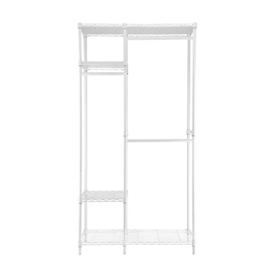 COLLECTION STEEL CLOSET RACK