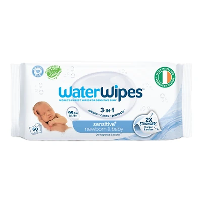 WaterWipes Original Baby Cleaning Wipes - 60's
