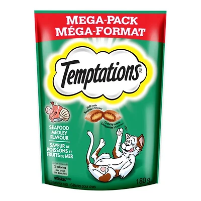 Whiskas Temptations Mega Pack - Tasty Chicken - 180g