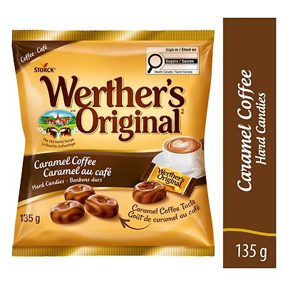 Werther's Original Hard Candy - Caramel Coffee - 135g
