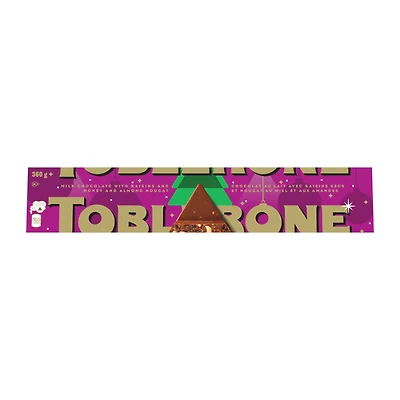 Toblerone Festive Bar - Fruit & Nut - 360g