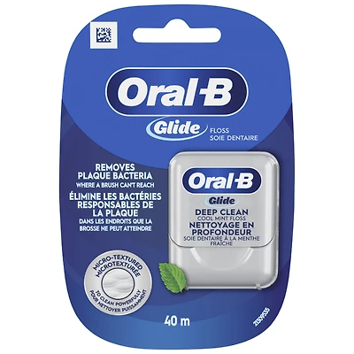 Oral-B Glide Deep Clean Floss - Cool Mint - 40m 