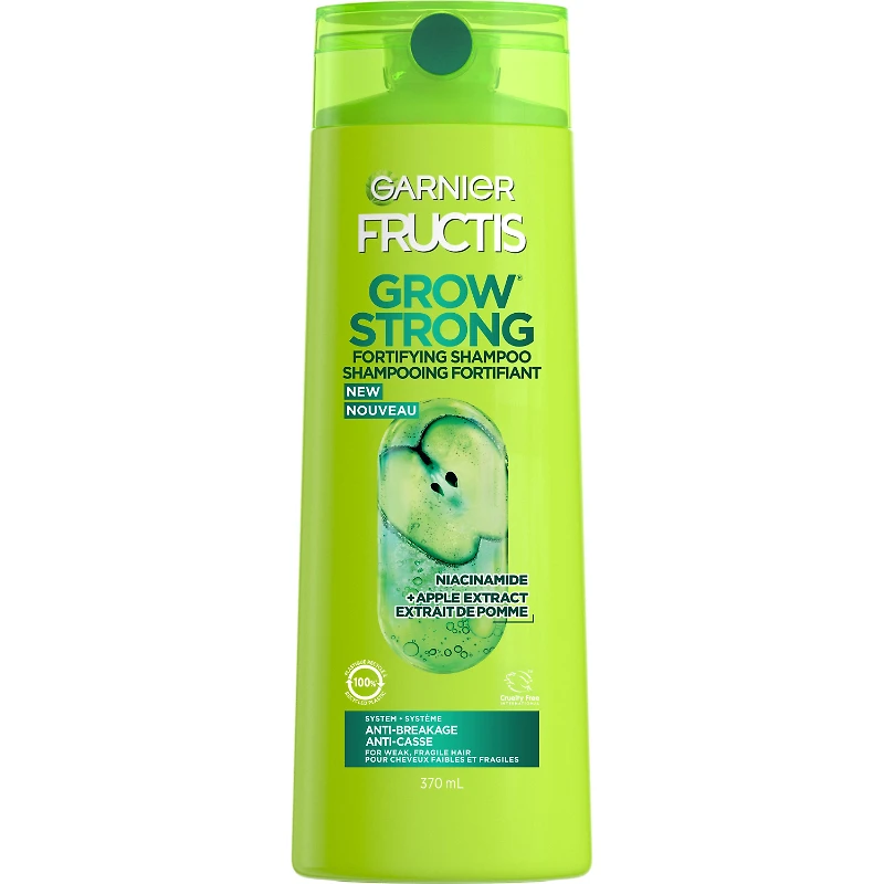 Garnier Fructis Grow Strong Shampoo - 370ml