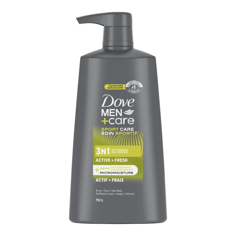 DOVE MEN BODY WASH ACT FRESH 710ML