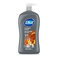 Dial Men Ultimate Clean 3-in-1 Body, Hair and Face Wash - Fresh Water - 946ml