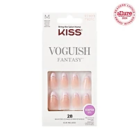 Kiss Voguish Fantasy Nails On Point - Medium - Rainy Night - 28s