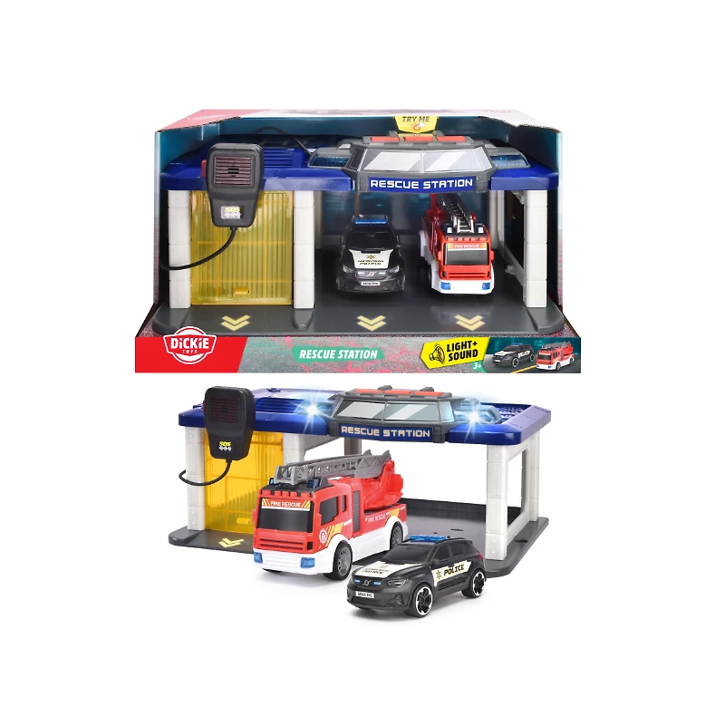Dickie Rescue Station Toy - 22x31x16cm