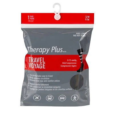 TP COMP KNEE/H FLIGHT SOCKS in Black