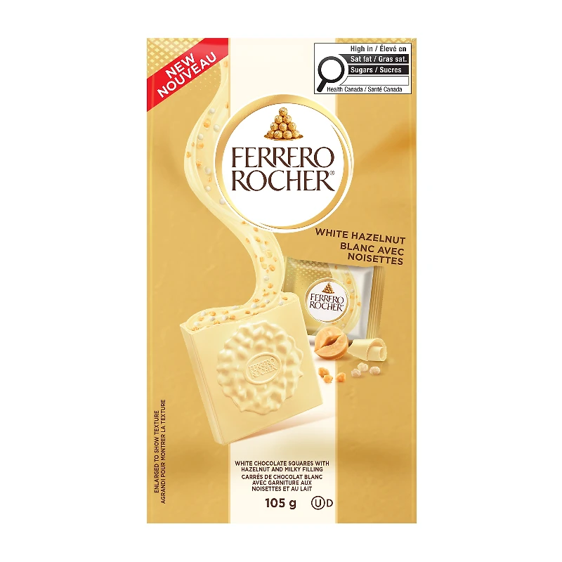 FERRERO SQUARES 105G in White