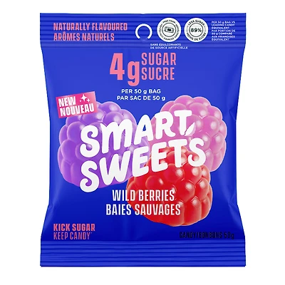 SMARTSWEETS WILD BERRIES 50G