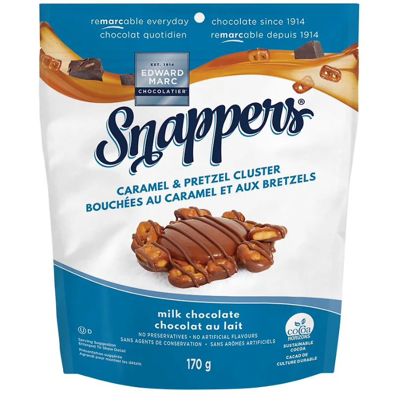 Snappers Pretzel Treats - Milk Chocolate - 170g