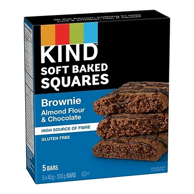 KIND SQUARES BROWNIE CHOCO 5PK 40G