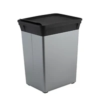 K/D WASTE CAN in Silver