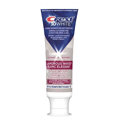 CREST 3DW ADV GLAM T/P 70ML in White