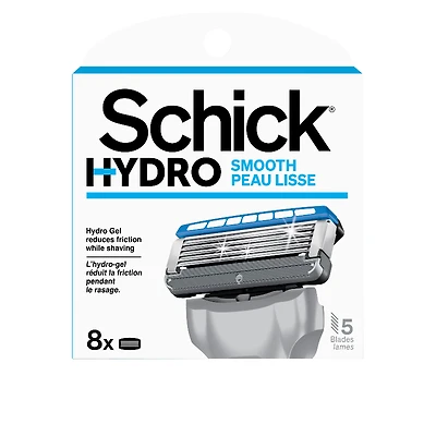 Schick Hydro Skin Comfort Dry Skin Men's Razor Blades - 8's