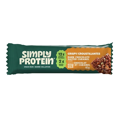 SimplyProtein Snack Bar - Dark Chocolate Salted Caramel - 40g