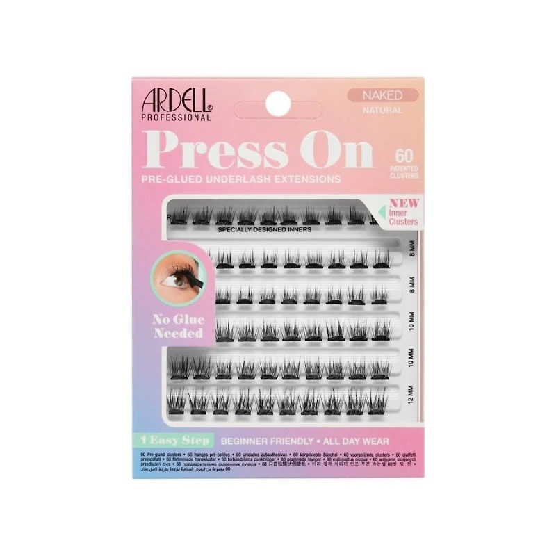 ARDELL PRESS ON NAKED VOLUME SOFT 60S in Black