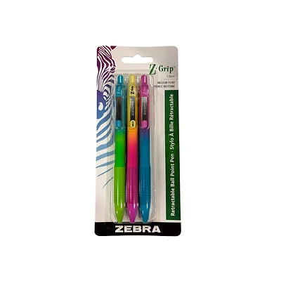 ZEBRA Z-GRIP SOFT TOUCH BP in Black