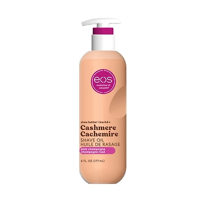 EOS SHAVE OIL CHAMPAGNE 177ML in Pink