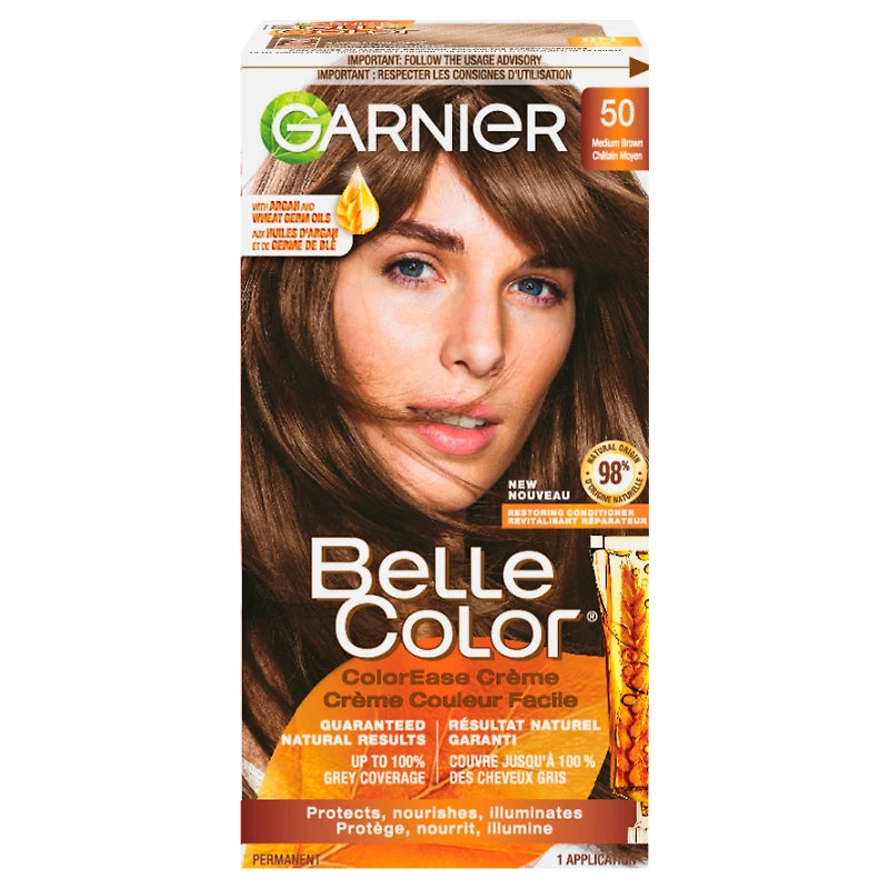 Garnier Belle Color Permanent Hair Color - Medium Brown (50)
