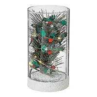 LED CYLINDER GLASS TREE