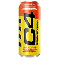 C4 ENERGY SLICE 473ML in Orange