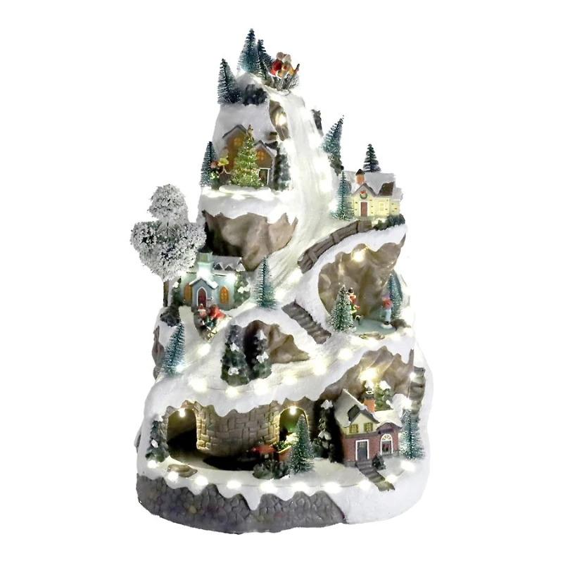 Danson LED VILLAGE W/SKATERS