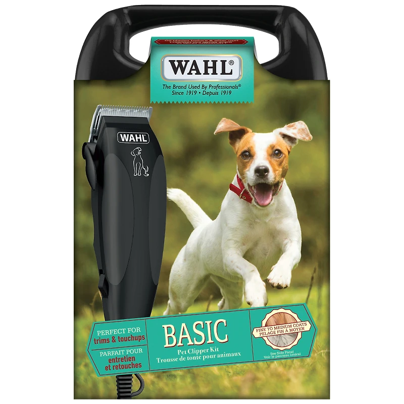WAHL HOME PET CLIPPER KIT in Black
