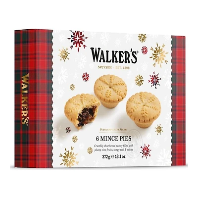 Walkers Luxury Mince Pies - 372g/6's