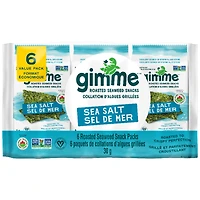 Gimme Organic Seaweed Sea Salt - 6X5g