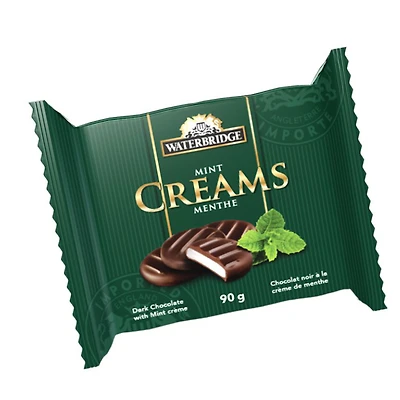 Waterbridge Dark Chocolate Creams - Mint - 90g