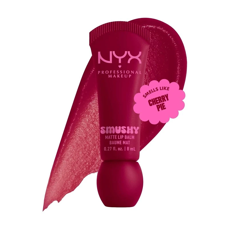 NYX SMUSHY MATTE LIP BALM SQUEEZE in Red