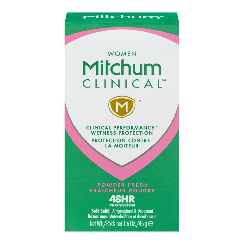 Mitchum Women's Clinical Powder Fresh Anti-Perspirant and Deodorant - 45g