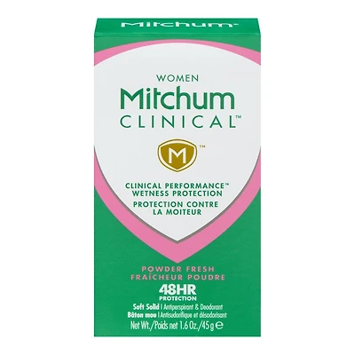 Mitchum Women's Clinical Powder Fresh Anti-Perspirant and Deodorant - 45g