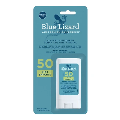 Blue Lizard Kids Australian Sunscreen - SPF 50 - 14g