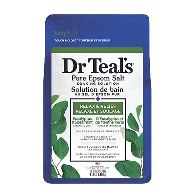 Dr Teal's Epsom Salts - Relax - 1.36kg