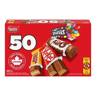 Nestle Mini Bars and Candies - Assorted - 50s/485g