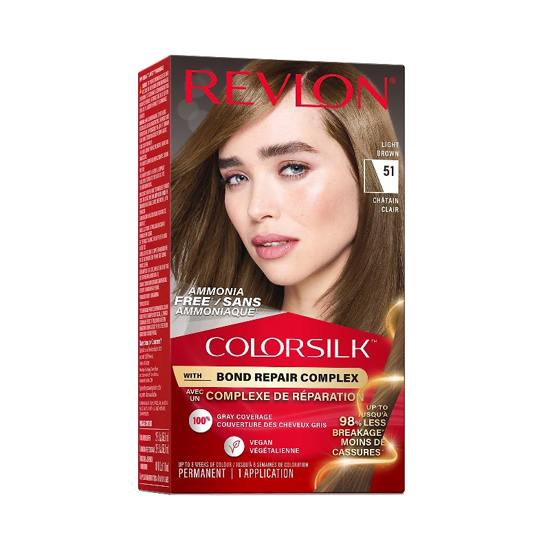 REVLON COLORSILK BOND REPAIR LIGHT in Brown