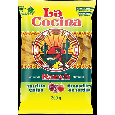 La Cocina Dijon Ranch Tortilla Chips - 300g