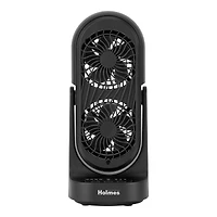 HOLMES DUOBREEZE FAN in Black