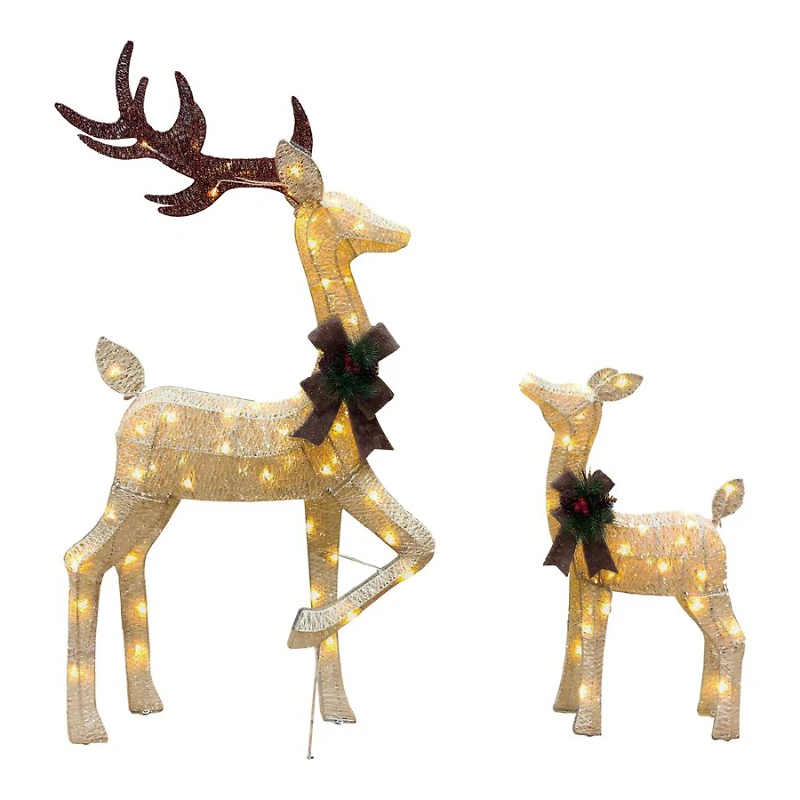 Danson LITE-UP DEER FUR BOW