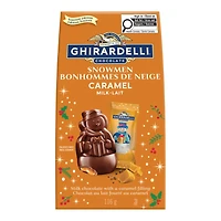 GHIRARDELLI SNOWMAN MLK CRML 116G
