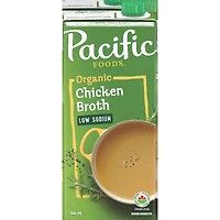 Pacific Organic Low Sodium Chicken Broth - 946ml