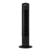 HOLMES MANUAL TOWER FAN in Black